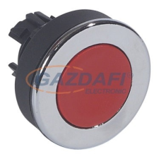 LEGRAND 023814 Osmoz extralapos nyomógomb - piros Ø30 villanyszerelés