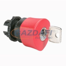 LEGRAND 023891 Osmoz vészleállító gomb reteszoldás kulccsal Ø40 - piros villanyszerelés