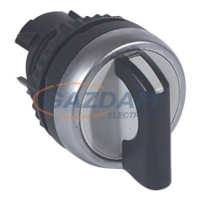 LEGRAND 023923 Osmoz forgatókaros 3 fix állású kapcsoló - fekete villanyszerelés