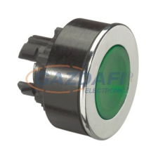 LEGRAND 024009 Osmoz extralapos világító nyomógomb - zöld Ø30 villanyszerelés