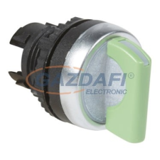 LEGRAND 024032 Osmoz forgatókaros 2 fix V állású világító kapcsoló - zöld villanyszerelés