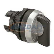 LEGRAND 024033 Osmoz forgatókaros 2 fix V állású világító kapcsoló - fekete villanyszerelés