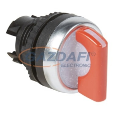 LEGRAND 024054 Osmoz forgatókaros 3 állású visszaugrós világító kapcsoló - piros villanyszerelés