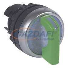 LEGRAND 024055 Osmoz forgatókaros 3 állású visszaugrós világító kapcsoló - zöld villanyszerelés