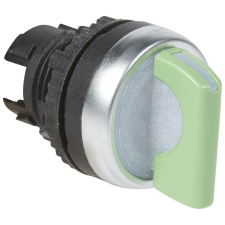 LEGRAND 024058 Osmoz forgatókaros 3 állású visszaugrós világító kapcsoló - zöld ( Legrand 024058 ) villanyszerelés