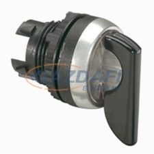 LEGRAND 024060 Osmoz hosszúkaros 2 fix V állású világító kapcsoló - fekete villanyszerelés