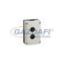 LEGRAND 024202 Osmoz üres doboz 2 lyuk - szürke villanyszerelés