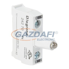 LEGRAND 024260 Osmoz csavaros fényforrás elem, tokozatra - fehér 130V ~ villanyszerelés