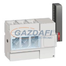 LEGRAND 026640 DPX-IS 250 63A 3P jobb oldali kapcsolás, kioldóval felszerelhető villanyszerelés