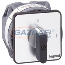 LEGRAND 027412 Görgős kapcsoló 3P 25A PR21 0-1 villanyszerelés