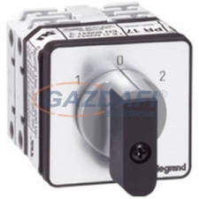 LEGRAND 027433 Görgős kapcsoló 4P 16A PR12 1-0-2 villanyszerelés