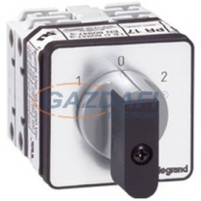 LEGRAND 027451 Görgős kapcsoló 2P 50A PR40 1-0-2 villanyszerelés