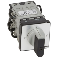 LEGRAND 027511 Görgős kapcsoló 3P 4kW PR12 0-Y-DELTA villanyszerelés