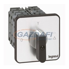 LEGRAND 027515 Görgős kapcsoló 3P 7,5kW PR17 0-Y-DELTA villanyszerelés