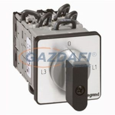 LEGRAND 027529 Görgős kapcsoló 3P 18,5kW PR40 PV-0-GV villanyszerelés