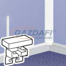 LEGRAND 030022 DLP mini csatorna 40x16 mm, fedéllel, válaszfal nélkül villanyszerelés