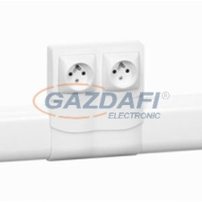 LEGRAND 031451 DLP mini Oteo keret kettős, 80/120x20 csatornához villanyszerelés