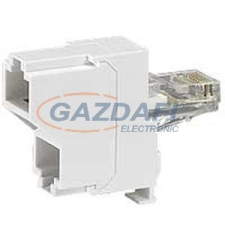 LEGRAND 032748 LEGRAND doubler, RJ45 csatlakozóaljzatba dugható, LAN/LAN villanyszerelés