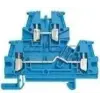 LEGRAND 037109 Viking3 nulla 4mm2 2-2 be-/kimenet sorkapocs kék 1 emeletes csavarral