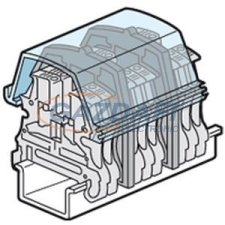 LEGRAND 037569 Viking3 vágható védőfedél 1m hossz 12-15mm osztástávolság,csavaroshoz villanyszerelés