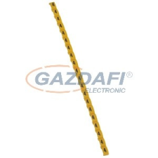 LEGRAND 038404 Duplix 4 jelölő sárga villanyszerelés