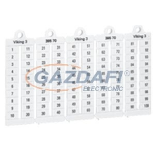 LEGRAND 039510 Viking3 jelölő 1-100 vízszintes 5mm széles villanyszerelés