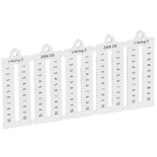 LEGRAND 039515 Viking3 jel. 1- 10 vízszintes 6mm széles villanyszerelés