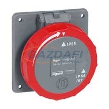 LEGRAND 051131 Hypra Dafb-164k06 400V~ IP66/67-55 rögzíthető aljzat villanyszerelés