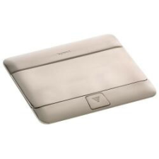 LEGRAND 054021 Pop-up felnyíló süllyesztett doboz 4 modul, rozsdamentes acél, üres villanyszerelés