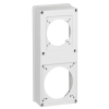 LEGRAND 057719 P17-Tempra standard előlap 2férőhelyes, 16-63A