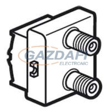 LEGRAND 067399 Céliane TV aljzat 2xF csatlakozó multimédia hálózathoz villanyszerelés