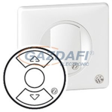 LEGRAND 067749 Céliane redőnykapcsoló/nyomó burkolat, antimikrobiális villanyszerelés