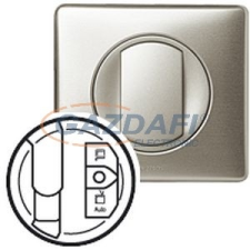LEGRAND 068591 Céliane RJ45 multimédia csatlakozóaljzat burkolat, titán villanyszerelés