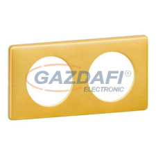 LEGRAND 068792 Céliane 2-es keret sárgaréz villanyszerelés