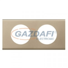 LEGRAND 069112 Céliane kettes keret, világosnikkel villanyszerelés