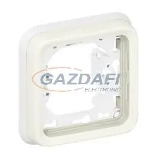 LEGRAND 069692 Plexo 55 süllyesztett egyes keret, fehér villanyszerelés