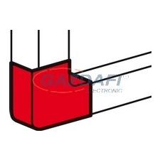 LEGRAND 075770 Kanyarelem: 90° fekete 80x50 mm kábelcsatornához villanyszerelés