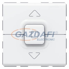 LEGRAND 077025 Program Mosaic redőnynyomó 6A, 2m, fehér villanyszerelés