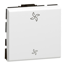 LEGRAND 077027L Program Mosaic ventillátorvezérlő, 2m, fehér villanyszerelés