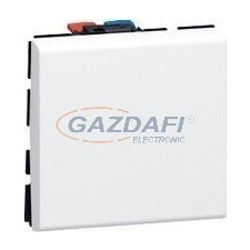 LEGRAND 077092 Program Mosaic egypólusú kapcsoló 2m, 16A, fehér villanyszerelés