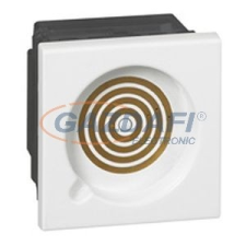 LEGRAND 078241 Mágneses csatlakozóaljzat nővérhívóhoz (csak hívás), 2 modul, antimokrobiális, fehér burkolattal villanyszerelés