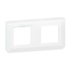 LEGRAND 078725L Program Mosaic keret, 2x2 modul, vízszintes, fehér, antimikrobiális