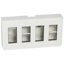 LEGRAND 078888L Program Mosaic keret 4x4m, fehér villanyszerelés