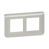 LEGRAND 079364L Program Mosaic 2x2 modulos keret, vízszintes, alumínium