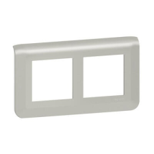 LEGRAND 079364L Program Mosaic 2x2 modulos keret, vízszintes, alumínium villanyszerelés