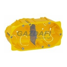 LEGRAND 080052 Batibox süllyesztődoboz gipszkartonfalba kettes doboz, 50mm mély villanyszerelés