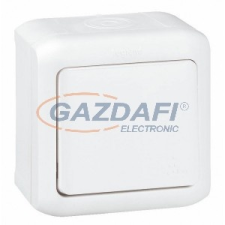LEGRAND 086103 Oteo falon kívüli kétpólusú kapcsoló fehér villanyszerelés