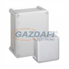 LEGRAND 180x140x86 IP66 műanyag ipari doboz szürke fedéllel villanyszerelés