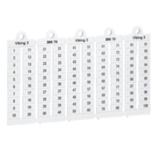 LEGRAND 39521 Viking3 jelölő101-200 vízszintes 6mm széles villanyszerelés