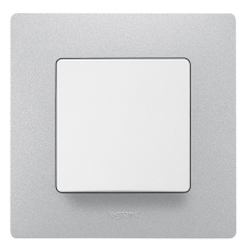 LEGRAND 397041 Niloé alumínium egyes keret villanyszerelés